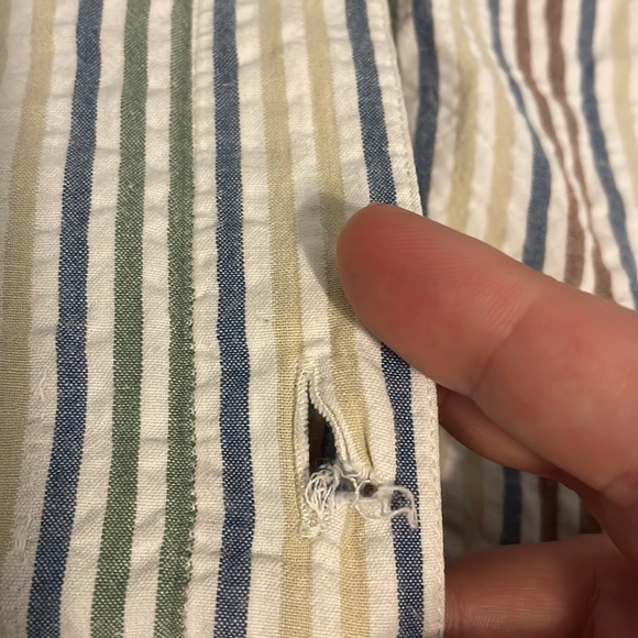 Vintage Orvis Striped A-Line Skirt - Picture 7 of 8